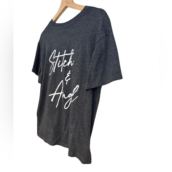 Disney Stitch and Angel Gray Short Sleeve T-Shirt Size XS - Picture 7 of 10